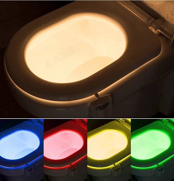 Toilet lights make life better for the elderly